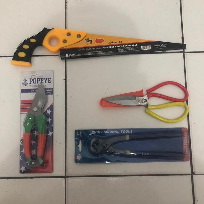 Paket Set Alat Tanaman Bonsai ( 4Pcs ) Atau Perlengkapan Alat Bonsai Set