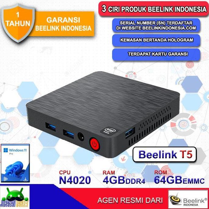 Mini PC Beelink T4 Pro N3350 4/64GB Dual HDMI WiFi Windows 10