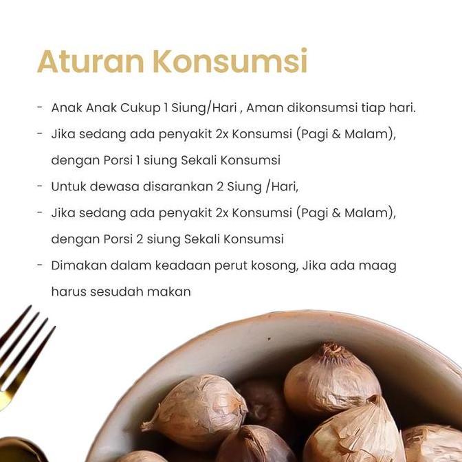 Black Garlic | Bawang Hitam Ibnu Sina Superfood | 200Gr Terlaris