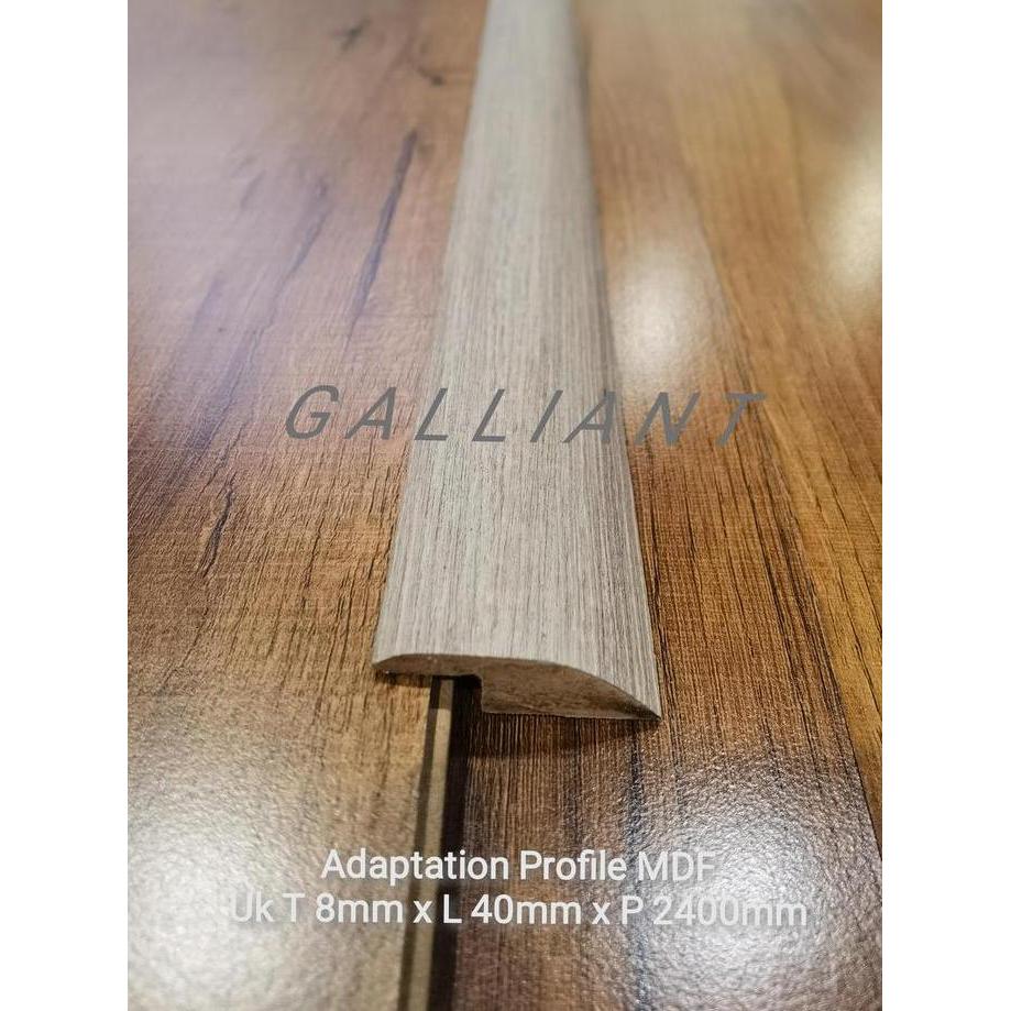 Adaptation Profile MDF/ list Profile Lantai Kayu / List Adaptasi Vinyl Promo