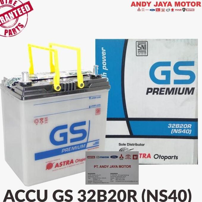 @#@#@#] AKI GS Mobil Avanza, Rush, Etios Valco, Daihatsu Xenia,Terios. (NS40)