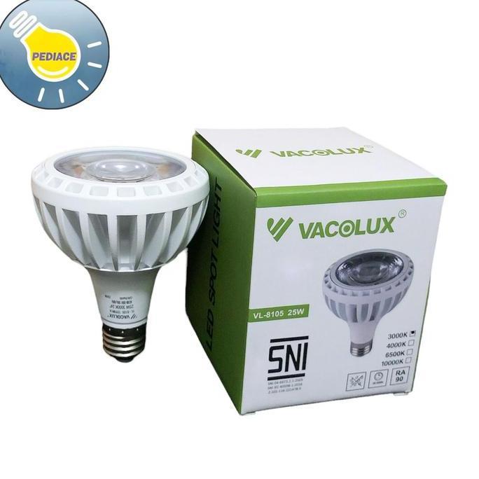 Lampu LED Spotlight PAR30 25W E27 VACOLUX VL-8105 Kuning 3000K SNI