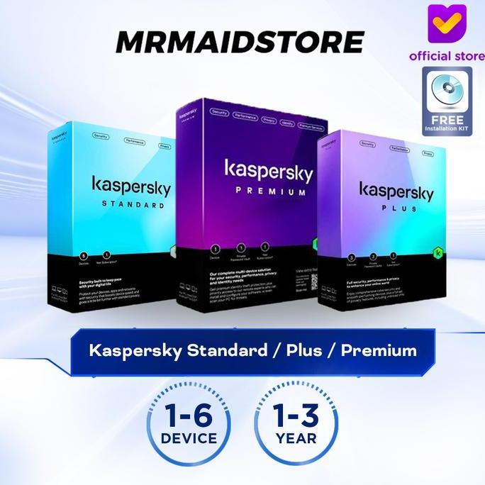 Antivirus Kaspersky Standard / Kaspersky Plus / Kaspersky Premium - Original