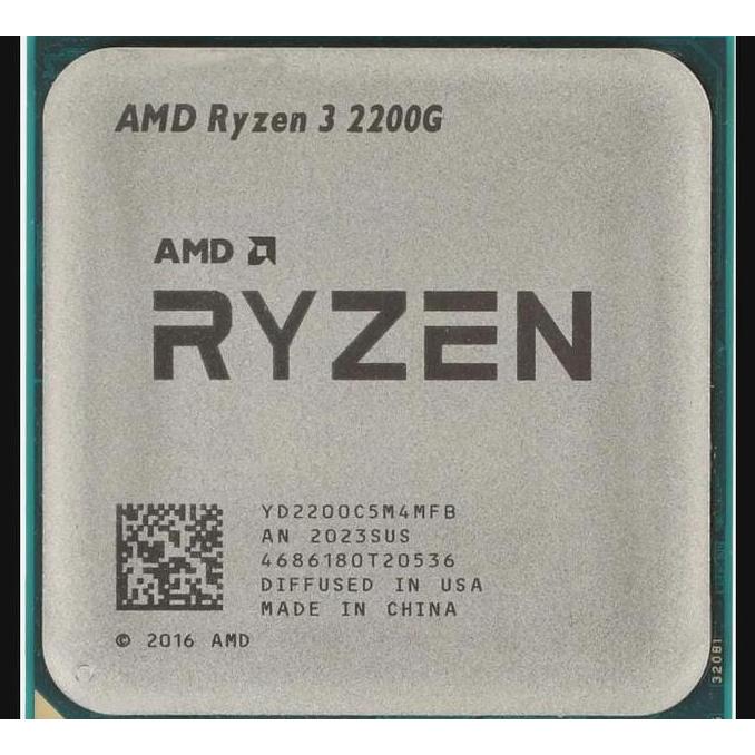 TERBARU - PROCESSOR AMD RYZEN 3 2200G TRAY SOCKET AM4