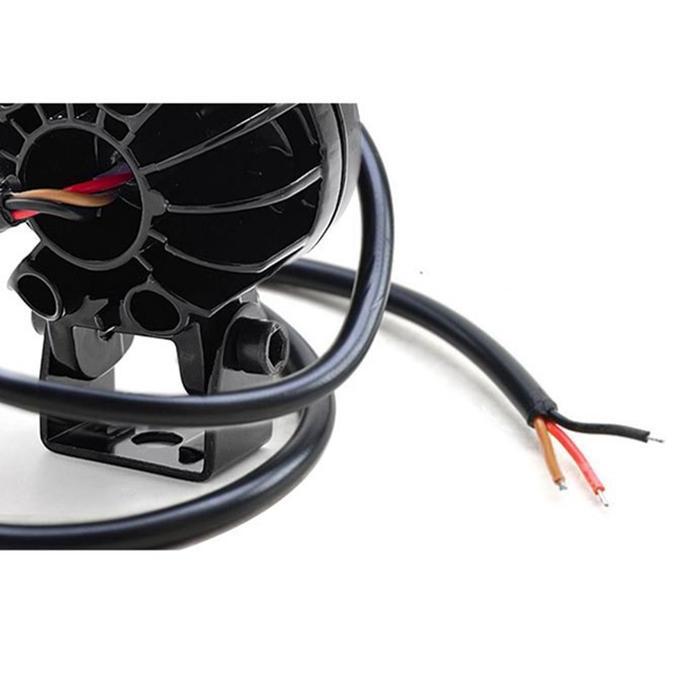 bidahngabidah - lampu tembak motor mobil lampu sorot led laser gun d2 owl 23w dc 12-24 volt 3 warna 