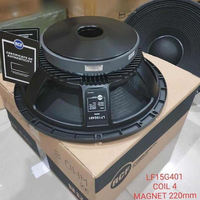 Promo SPEAKER RCF 15 INCH VOICE COIL 4 INCH BARU KARAKTER MID LOW Diskon