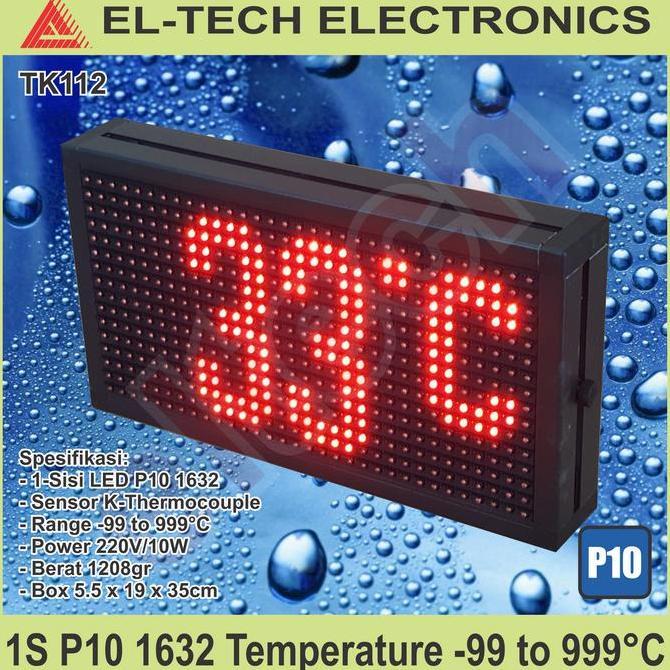 Display Temperature Termometer Alat Ukur Suhu Thermocouple K Type Tipe