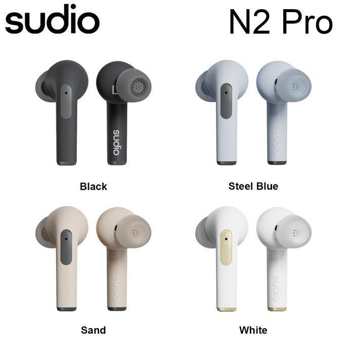 Promo Sudio N2 Pro In Ear True Wireless Earphone ANC TWS Mic Bluetooth 5.3 Diskon