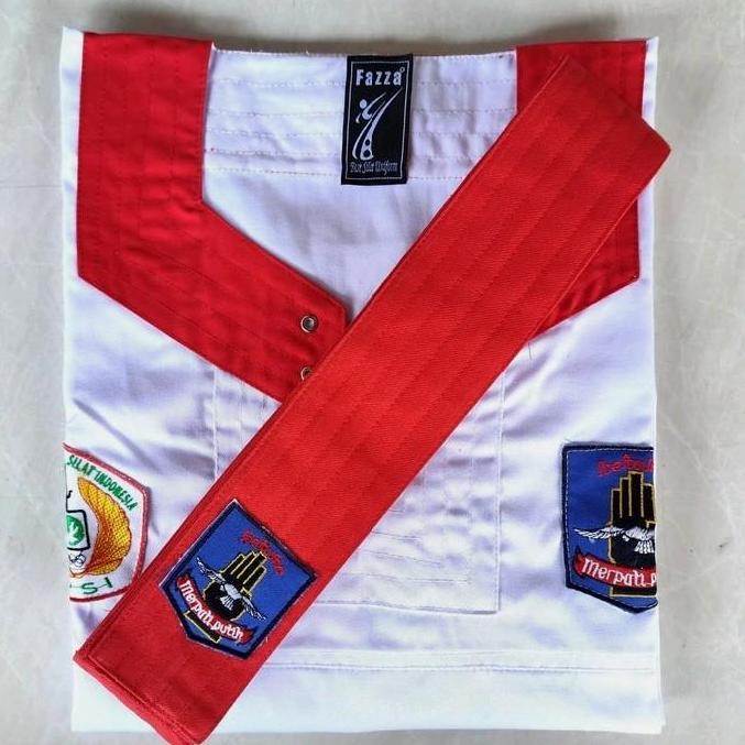 Super Murah, Seragam Merpati Putih Plus Sabuk Dasar