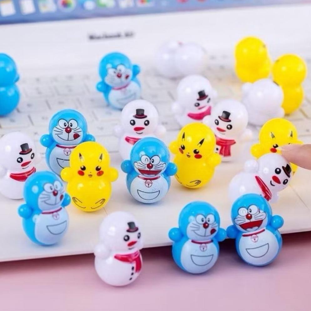 BIG SALE MAINAN DORAEMON MAINAN ANAK BONEKA GOYANG TUMBLER MINI STRESS RELIEF TOY