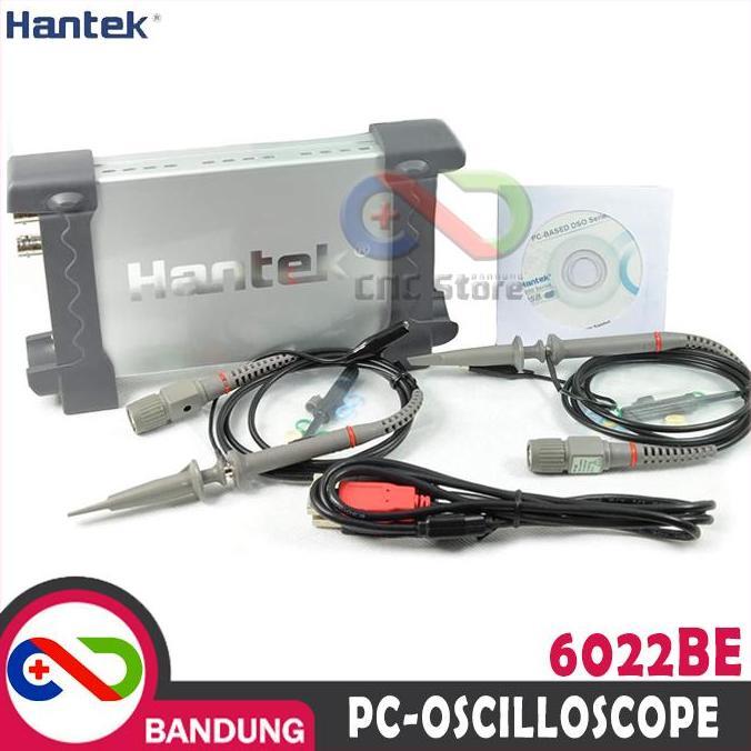 TERBARU - HANTEK 6022BE DIGITAL PC OSCILLOSCOPE OSILOSKOP 20MHZ 2 CHANNEL