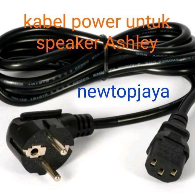 Promo kabel power untuk speaker aktif Ashley Diskon