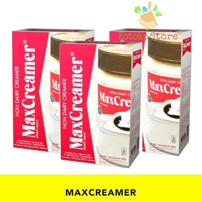 Ready  Max Creamer / Krimer Bubuk Refill / Non Dairy Creamer / Krimer Bubuk 500gr