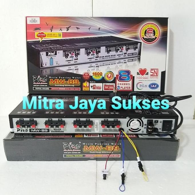 Promo Ampli Walet Piro MW 89 Amplifier Walet MW89 Diskon