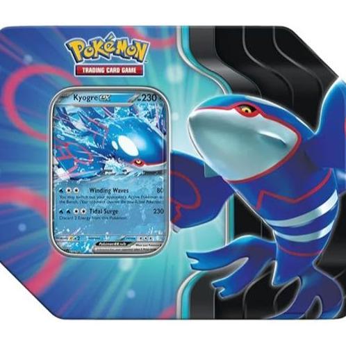 Pokemon TCG: Scarlet & Violet Azure Legends Tin - Kyogre ex (5 Packs)