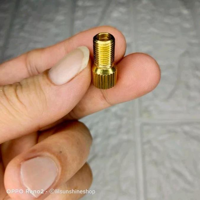 Adaptor Cop Pompa Ban Dalam Sepeda MTB Roadbike Fixie Pentil Presta FV STRUMMER Taiwan