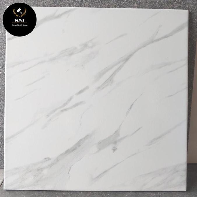 KERAMIK 40X40 MOTIF CARARA / MOTIF MARMER