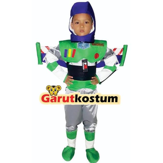 ORIGINAL Kostum Buzz Lightyear setelan karnaval anak lucu READY STOCK