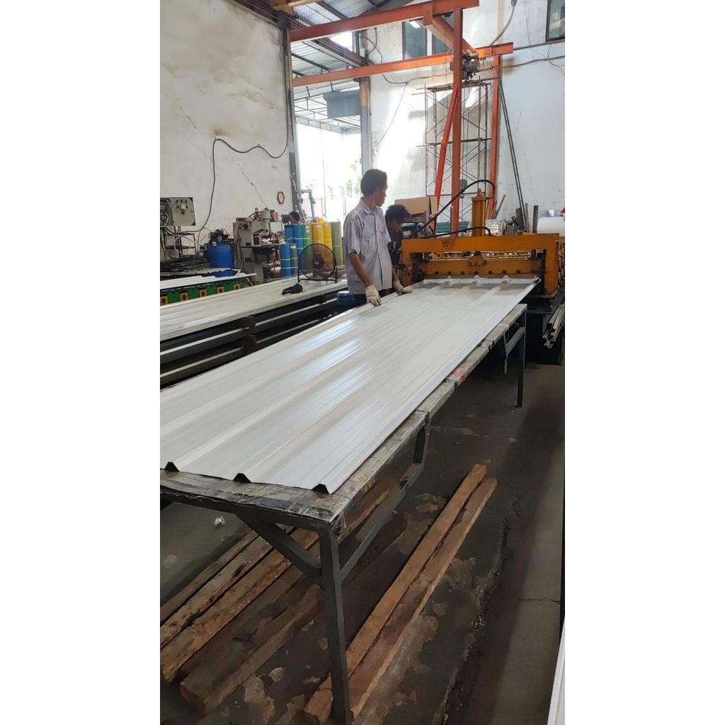 Atap Spandek 0.4 mm Galvalum Zincalum SUPRADEK 0.40 SNI 1060 bjls /mtr