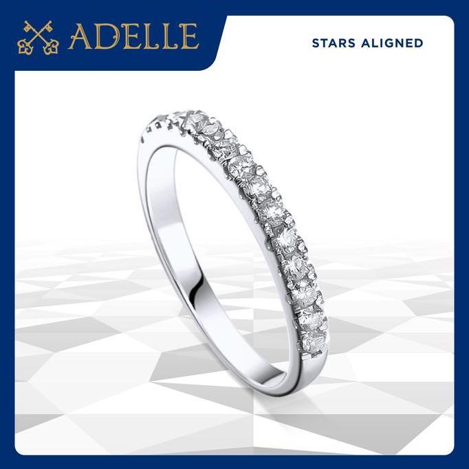 Cincin Pernikahan Adelle Jewellery - Eternity Wedding Ring - Cincin Pernikahan