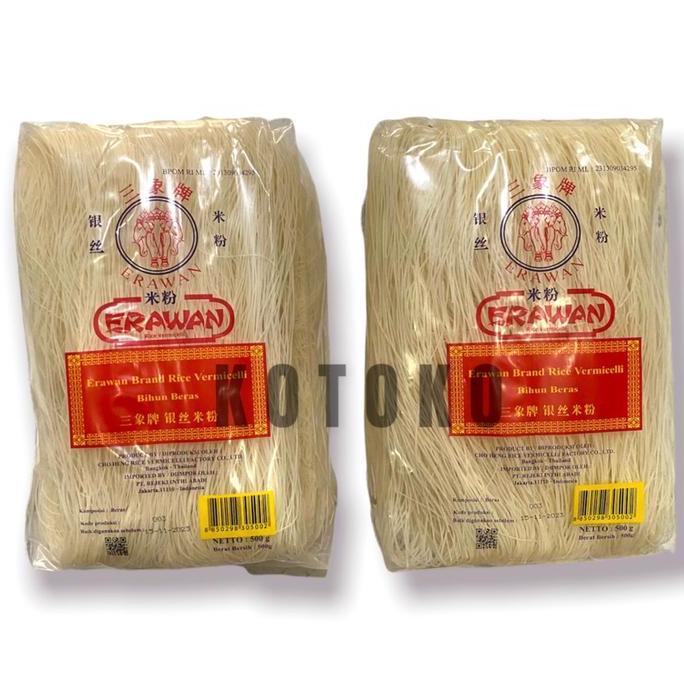 Bihun Beras Erawan Thailand / Erawan Brand Rice Vermicelli 500gr murah