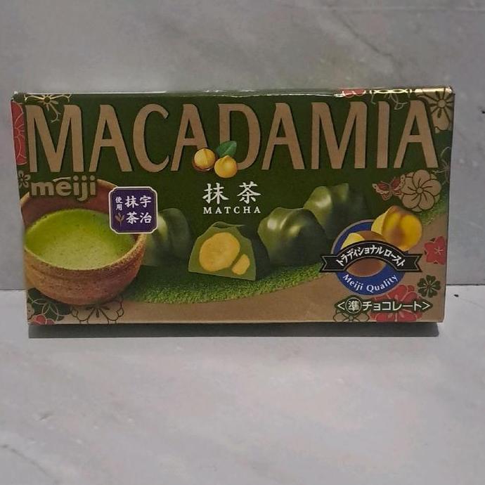 MEIJI MACADAMIA MATCHA 63 GR