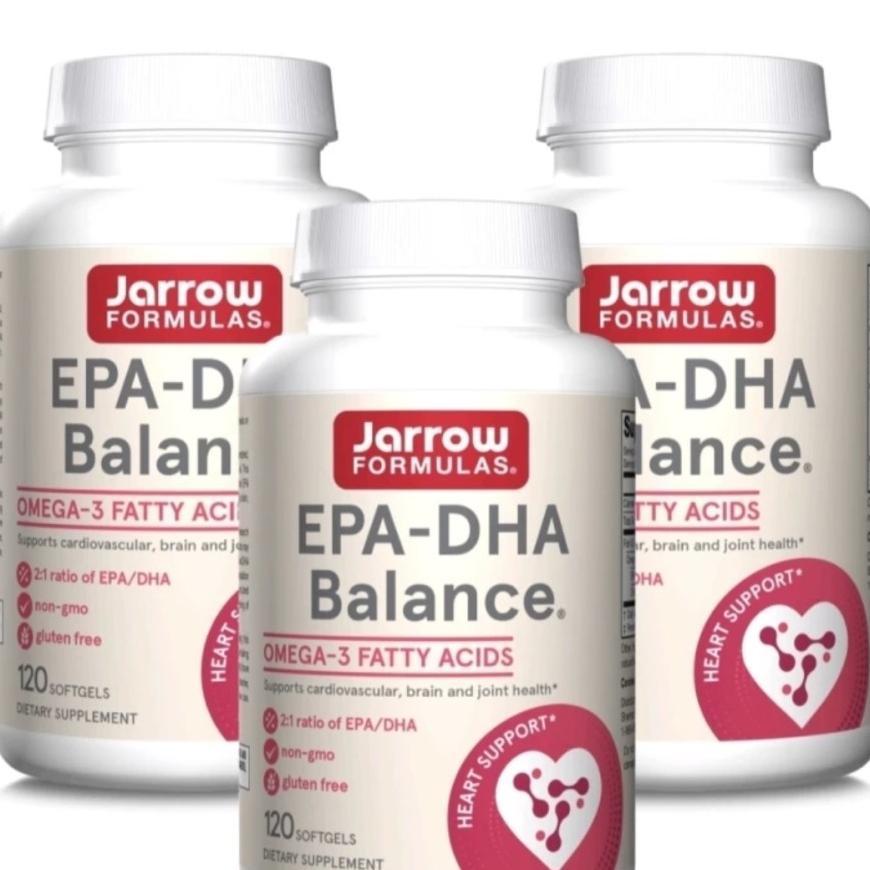 Jarrow Formulas Epa-Dha Balance, 1,200 Mg Omega-3 120 Softgels Original