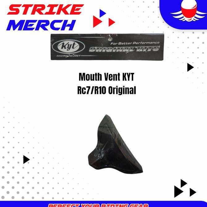 TERLARIS Mouth Vent KYT R10 Ventilasi Helm READY STOCK