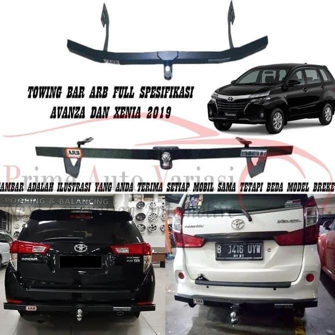 Ready Paket - Tanduk Mini Arb dan Towing Arb Belakang Avanza Xenia 2019