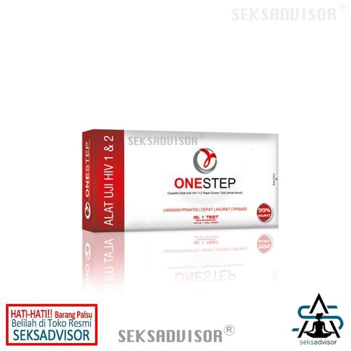 ONE STEP | HIV TEST. Alat Uji HIV, Test Instant HIV