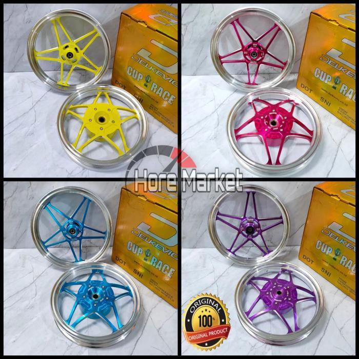 VELG DND DELKEVIC X1 TWO TONE BINTANG VARIO 110 / BEAT / SCOOPY / MIO SPORTY SOUL J / MIO M3 XEON FI