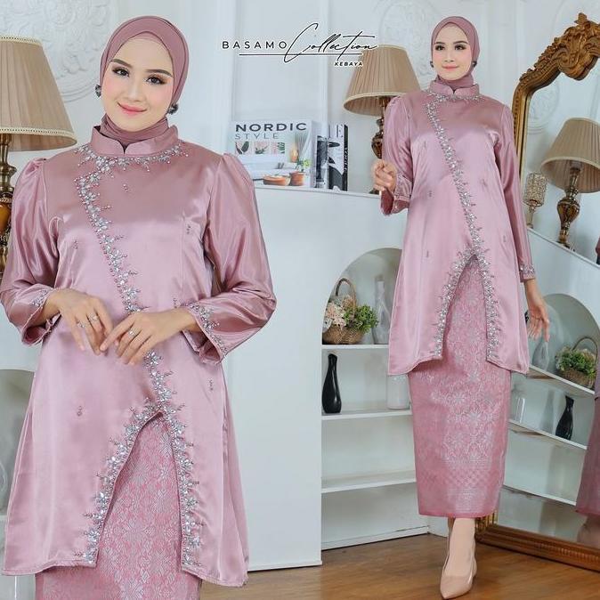 Termurahh Set Kebaya lylia kurung melayu Songket/ Kebaya Modern / Kebaya brukat/ Kebaya Wisuda / keb