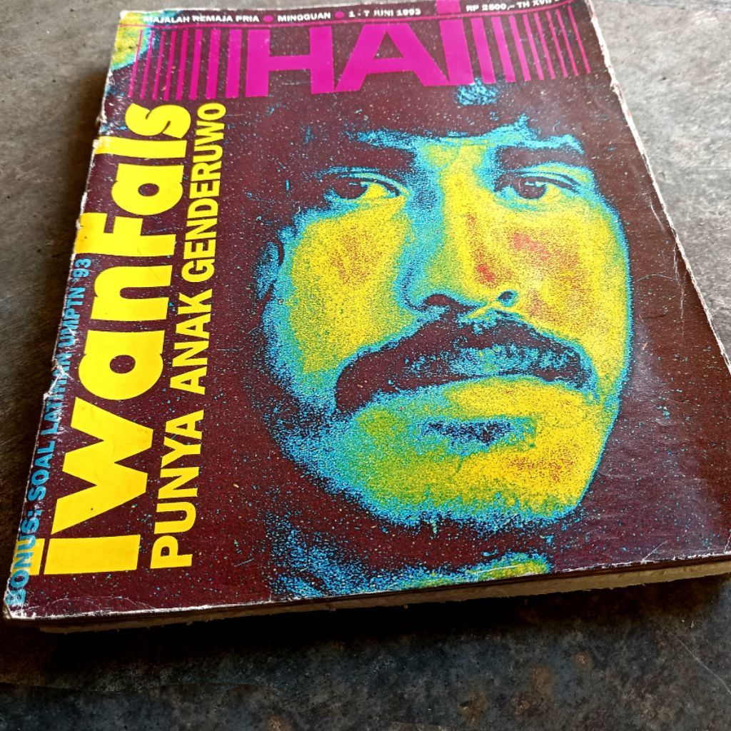 majalah hai jadul edisi iwan fals