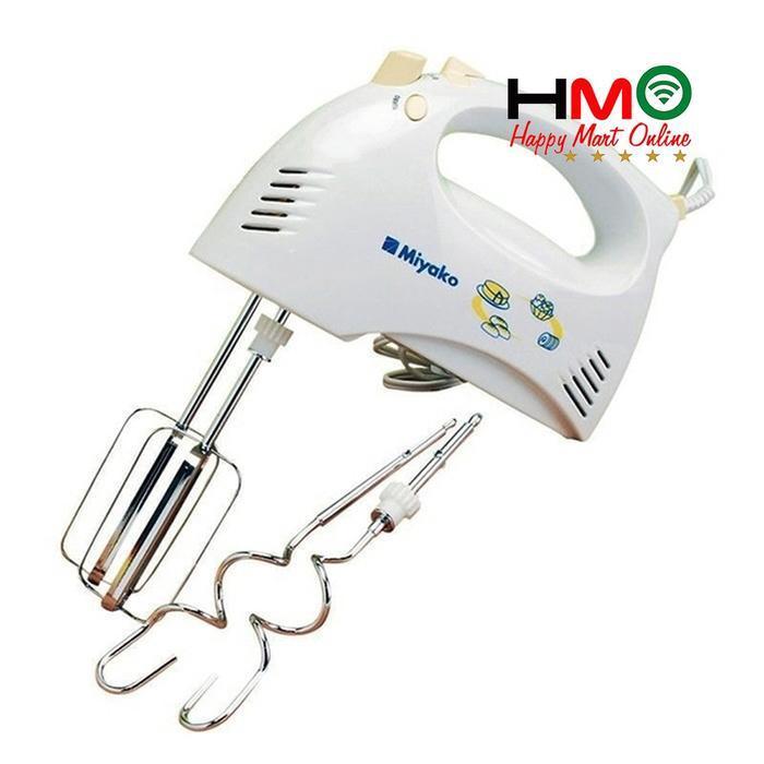 Hand Mixer Miyako Hm-620 Miyako Pencampur Mixer Tangan 190 Watt Miyako Hm 620 Hm620 Mixer Miyako Ori