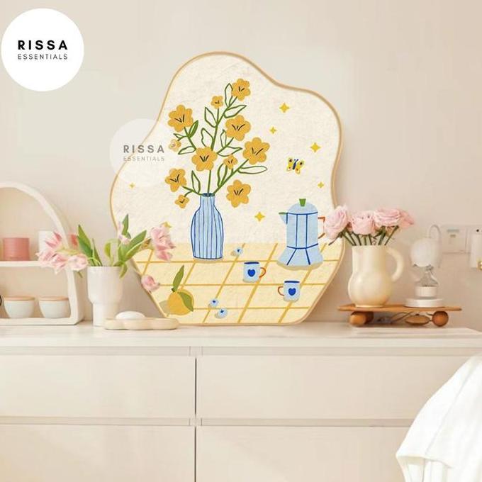 [RISSA] Standing Frame Dekor Korea Home Decor Properti Foto Prop Foto Layout Aesthetic Foto Studio R