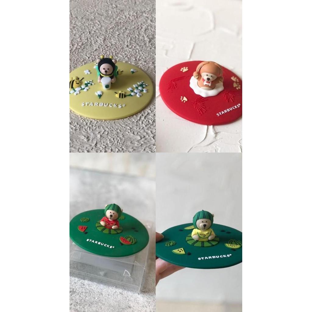 Bestone- Tutup gelas e Starbucks Starbucks Bearista Cup Lid Original