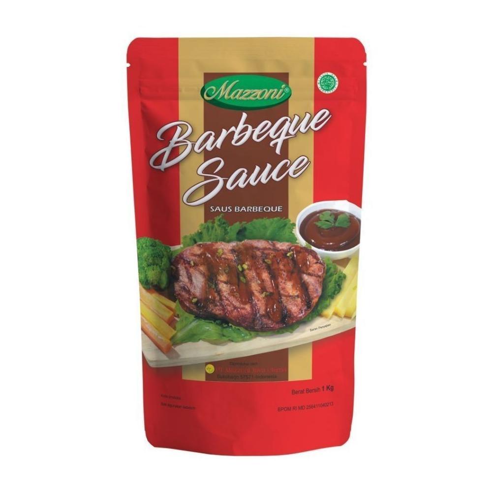 Mazzoni Saus Barbeque 1kg - Saus Blackpeper 1kg - Saus Teriyaki 1kg