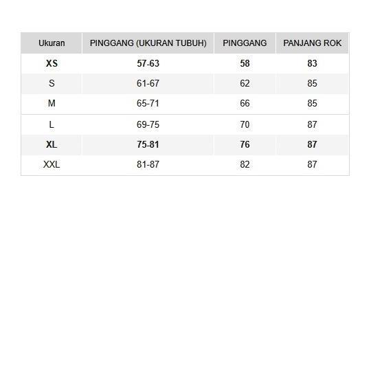 SALE Women Rok Lipit Sifon Chiffon Pleated Long  Skirt Polos Motif Wanita JASTIP UNIQLO