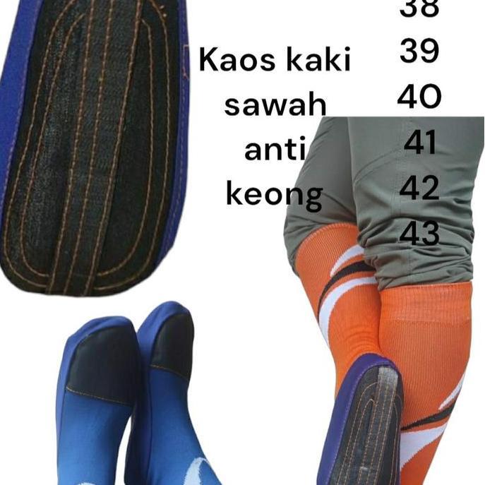kaos kaki sawah benang NILON JAHITAN LEBIH KUWAT  Nyaman Tebal Panjang
