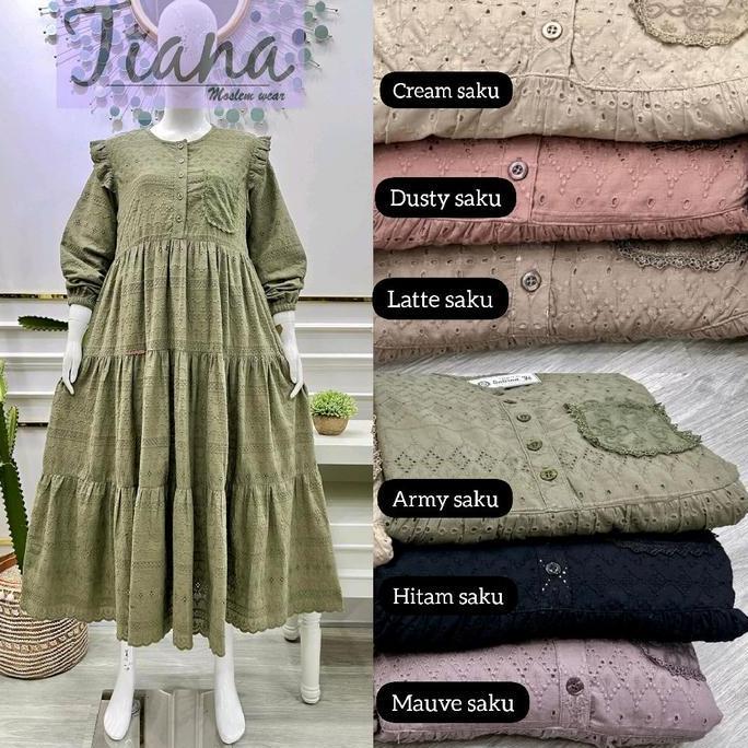 salvina midi katun bordir bolong exlusive|||||||o