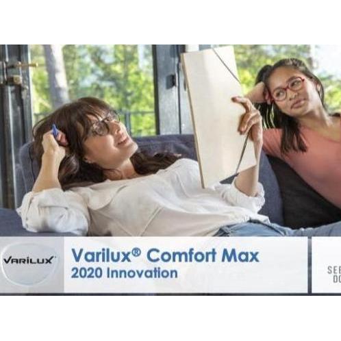Lensa Kacamata Essilor Progresif Varilux Comfort Max Blue UV Capture