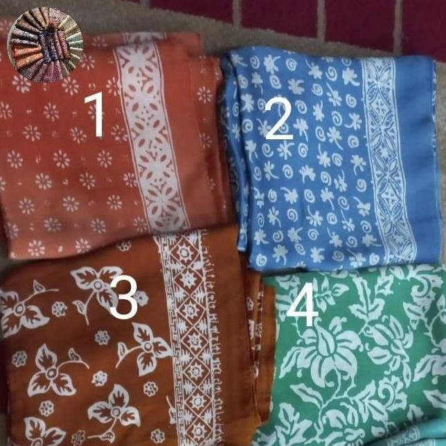 kain batik cap tulis trusmi cirebon bahan sutra asli