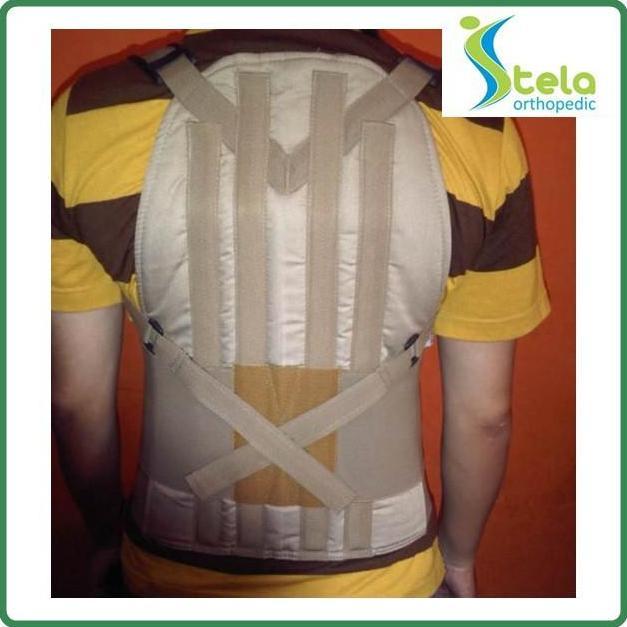 TLSO KORSET PENYANGGA UNTUK PENYANGGA PUNGGUNG BUNGKUK SARAF KEJEPIT HNP LBP OSTEOPOROSIS STELA ORI 