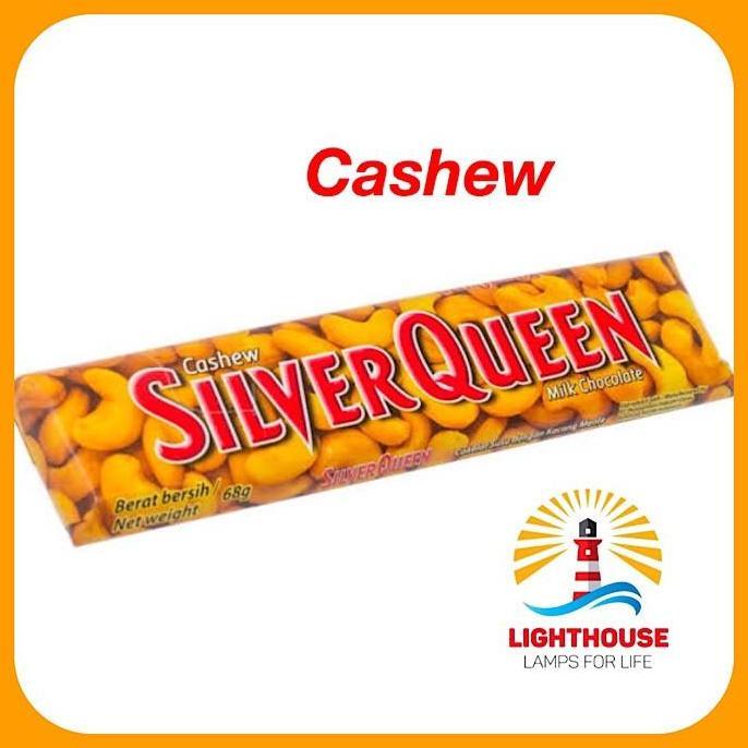Bestone- Silver Queen Cokelat Batang Cashew 65gr Kacang Mede