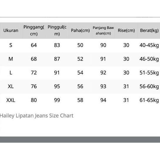 READY Shenel | Hailey Celana Jeans Wanita Highwaist Stretchy Jeans Melar Kaki Lipat Celana Jeans Pan