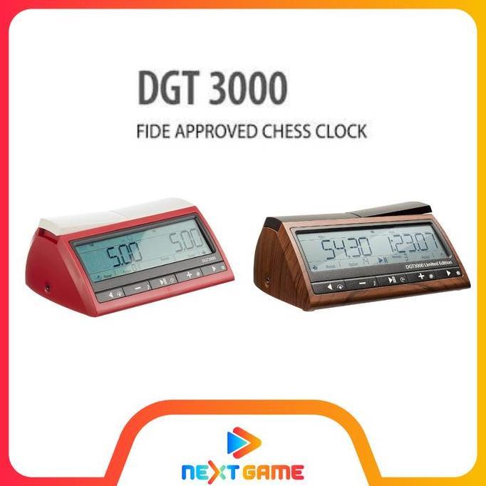 Awet Jam Catur Dgt 3000 - Chess Clock Dgt 3000 Limited Edition