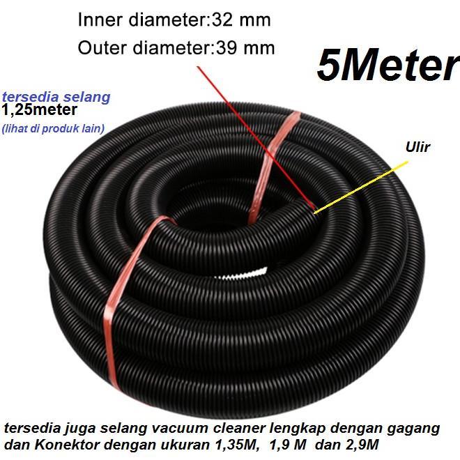 Selang Vacuum Cleaner Od 39Mm 47Mm 58Mm Universal