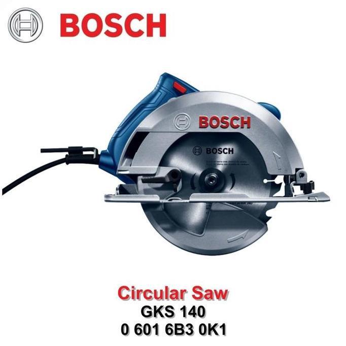 ___] Bosch Circular Saw GKS 140 Mesin Sirkel Gergaji Belah Potong Kayu