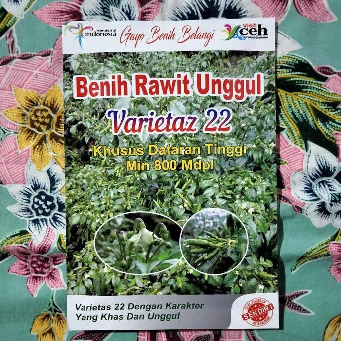 Gaerdenpic- Benih Cabe Rawit Unggul Varietaz 22 - Bibit Cabe Varietas 22