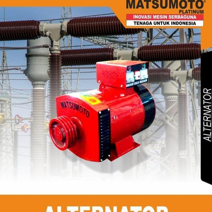 ] Alternator Tembaga Matsumoto 3 kva ST3 3000 watt